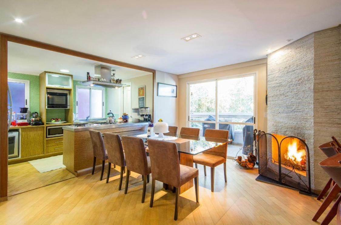 Cobertura Gourmet Duplex Luxo 6 Min Andando Baden Baden *